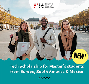 TECH Scholarship for Master's Students in Austria!